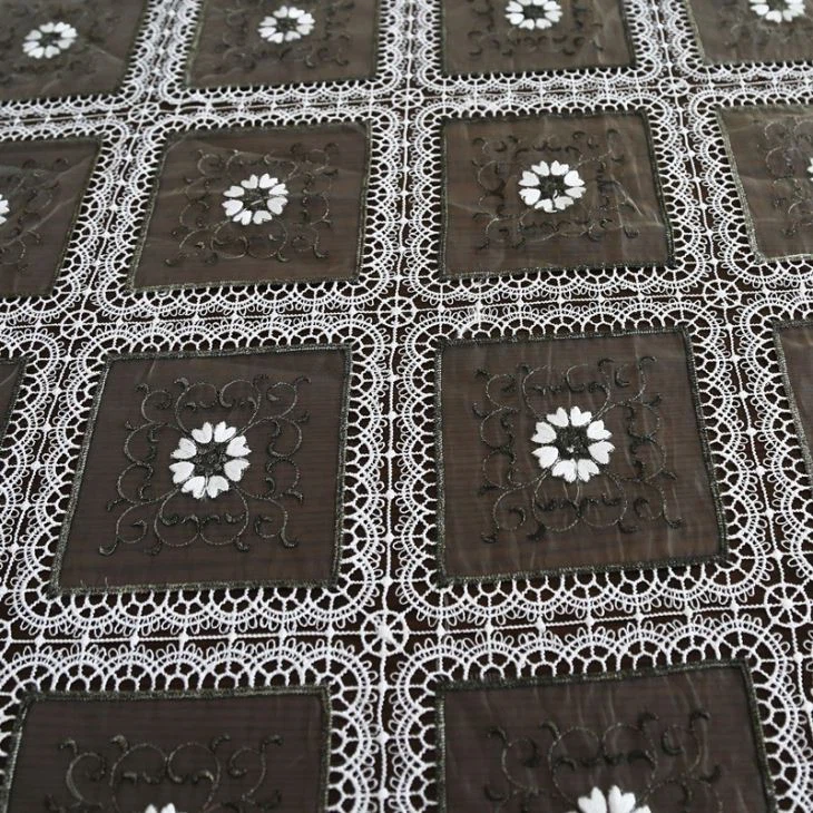 Embroidery Machinery Table Cloth Table Runner Linen